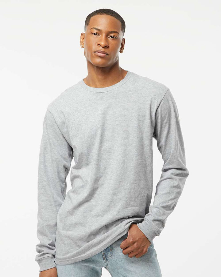Heather Grey - Model Front 