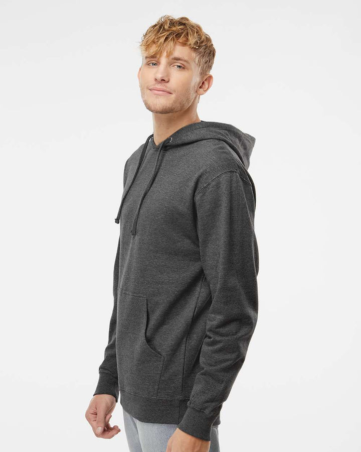 Charcoal Heather - Model Side 