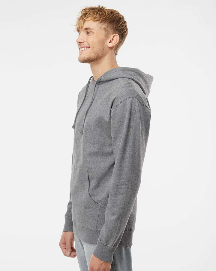 Gunmetal Heather - Model Side 