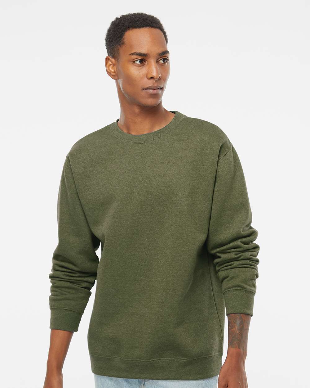 Army Heather - Model Front 
