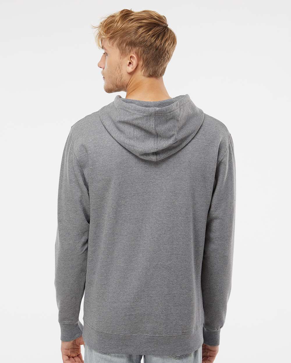 Gunmetal Heather - Model Back 