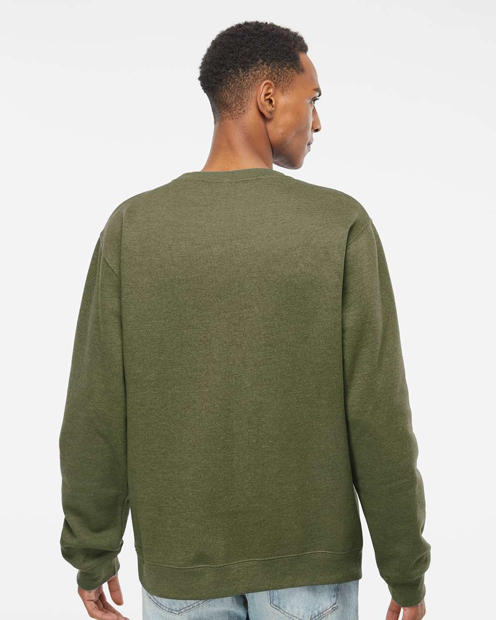 Army Heather - Model Back 