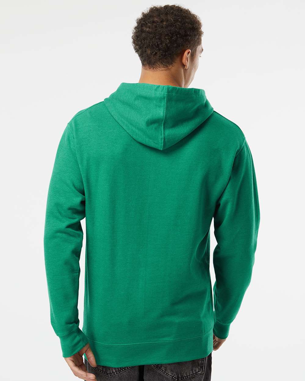 Kelly Green Heather - Model Back 
