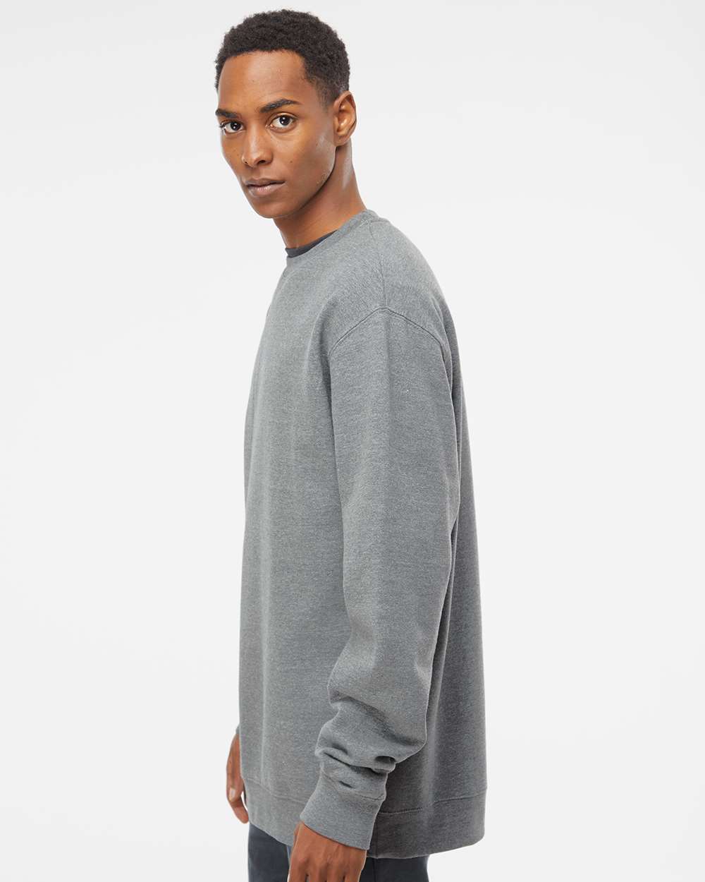 Gunmetal Heather - Model Side 