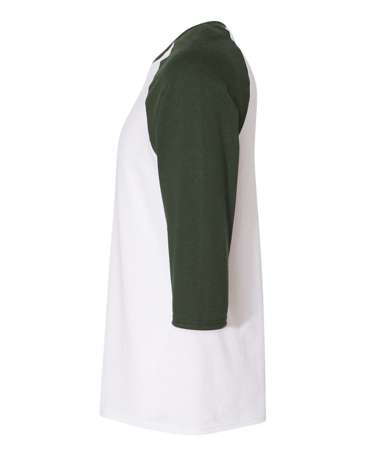 White/ Forest Green - Direct Side 