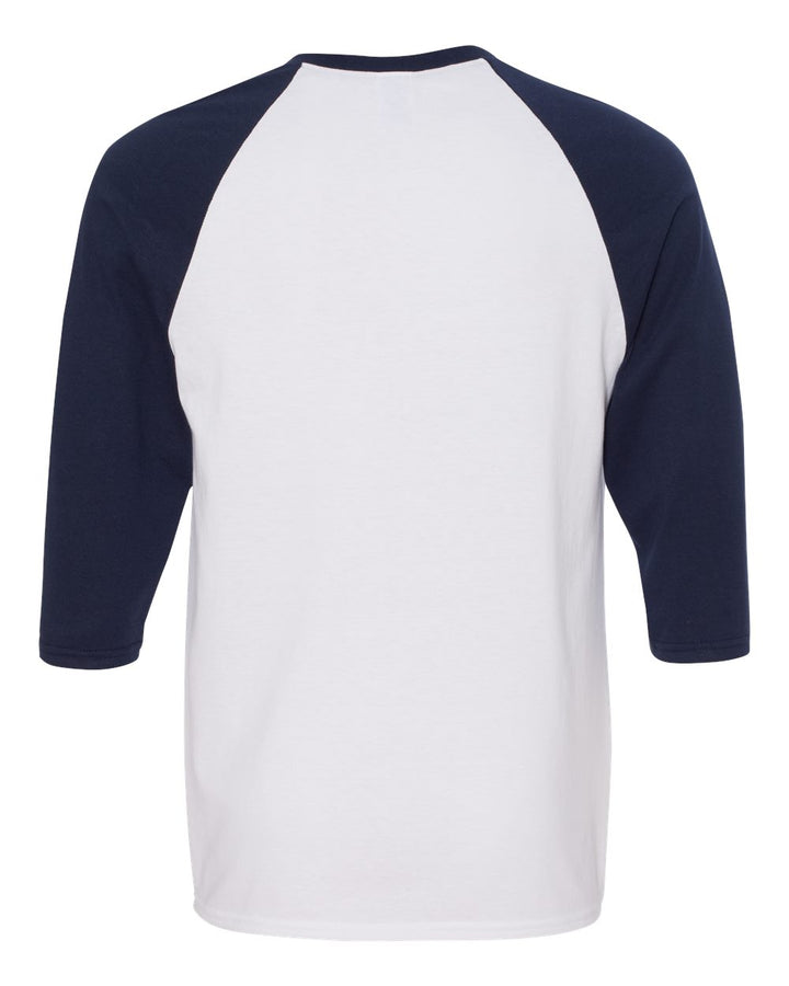 White/Navy - Back 