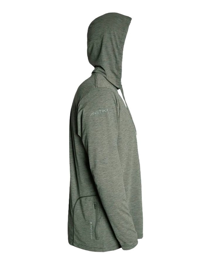Dark Olive Heathered - Direct Side 