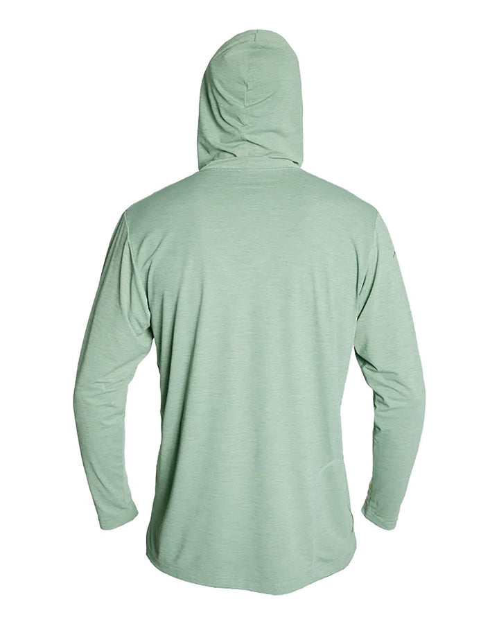 Olive Heathered - Back 
