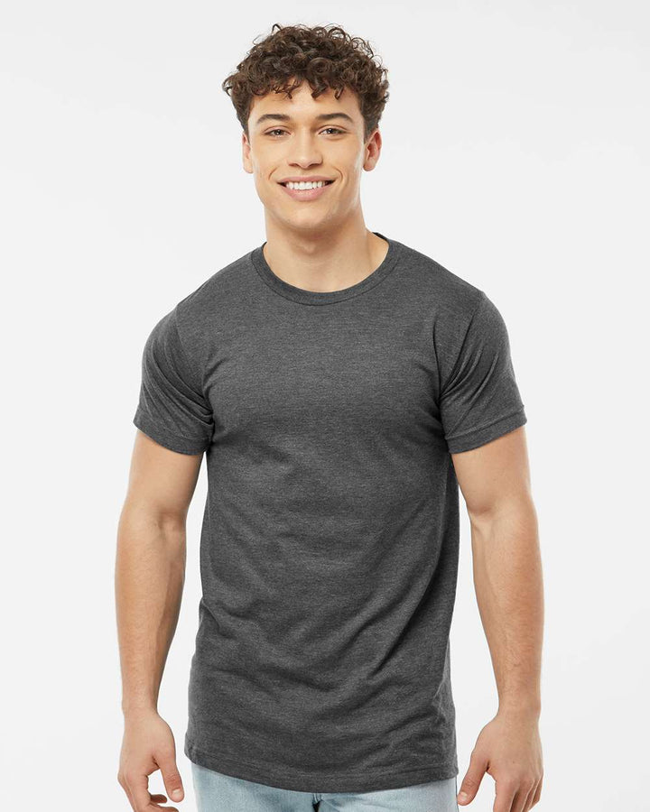 Heather Charcoal - Model Front 