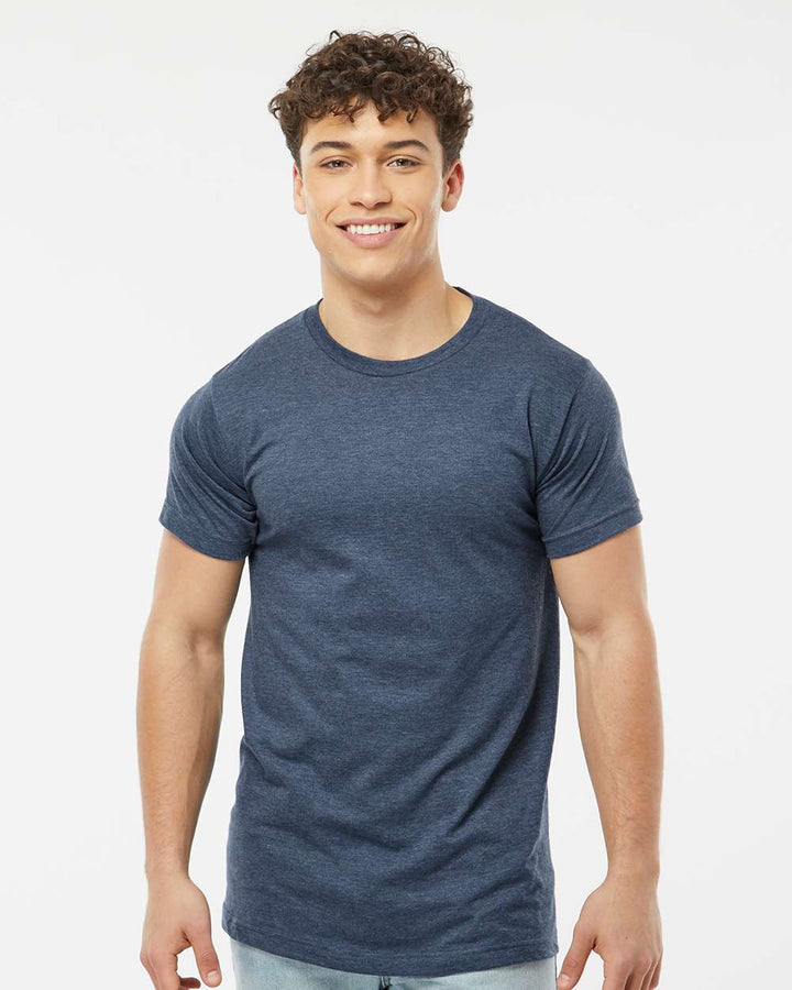 Heather Denim - Model Front 