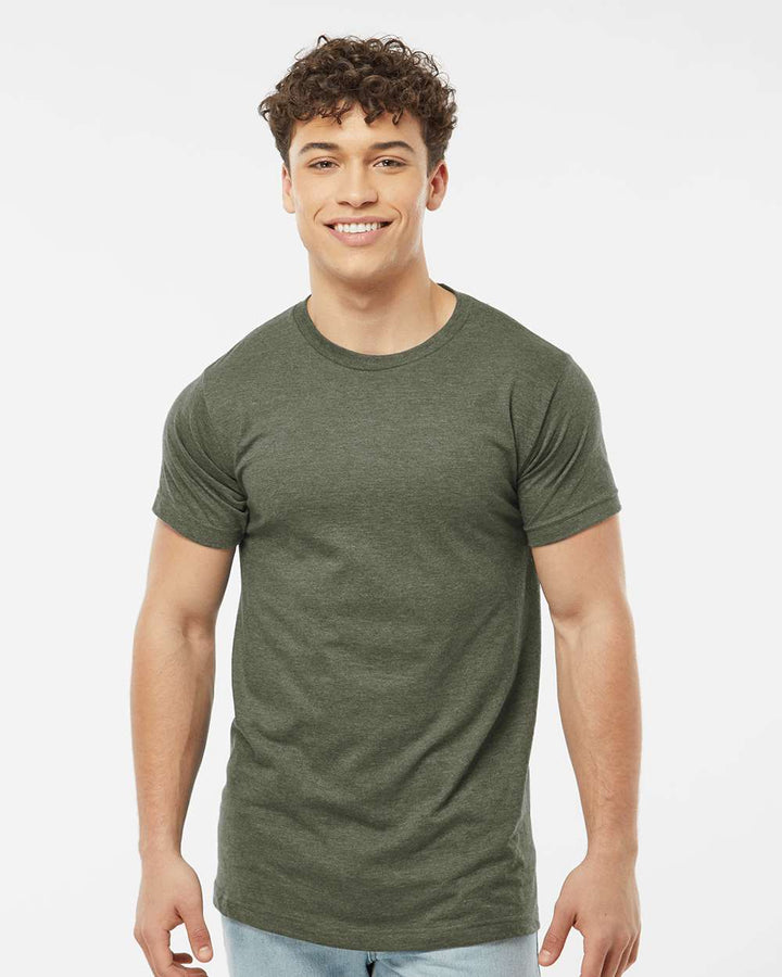 Heather Military Green - Model Front 