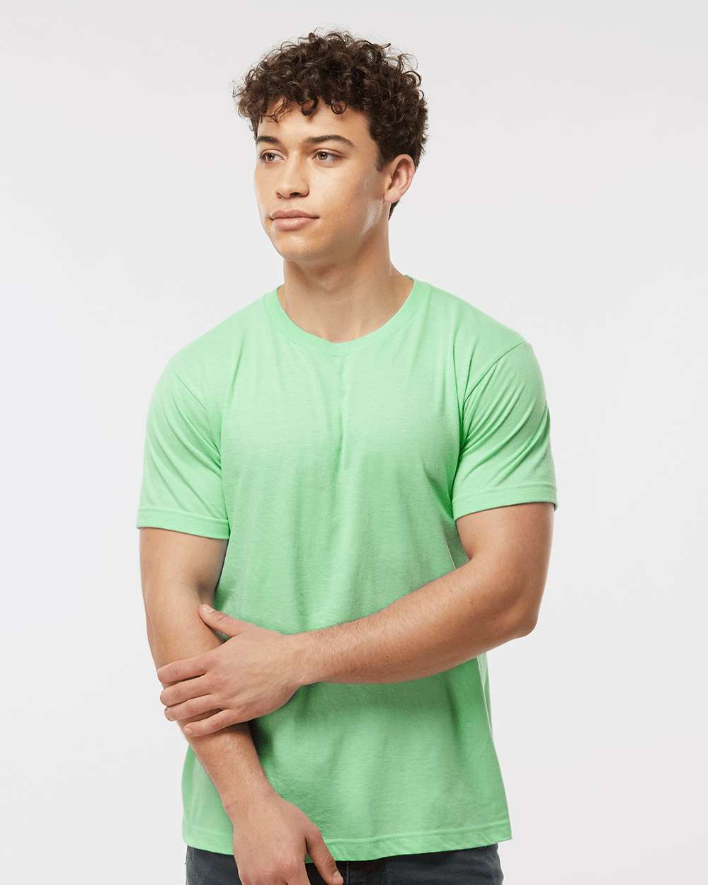 Heather Neo Mint - Model Front 