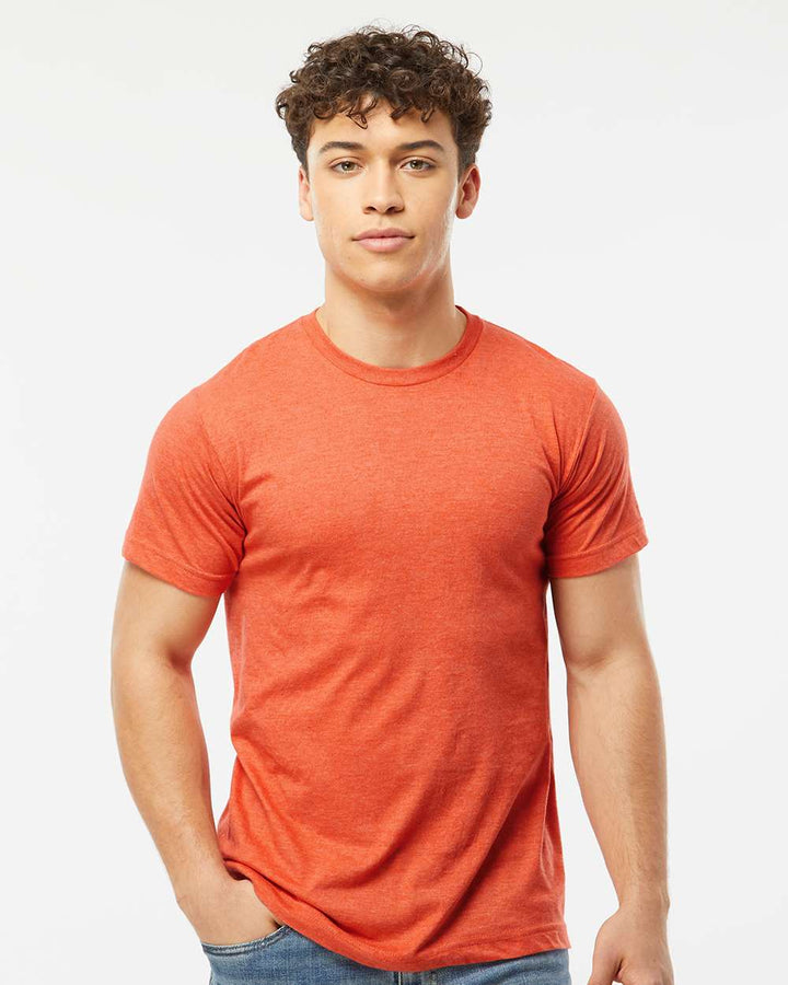 Heather Orange - Model Front 