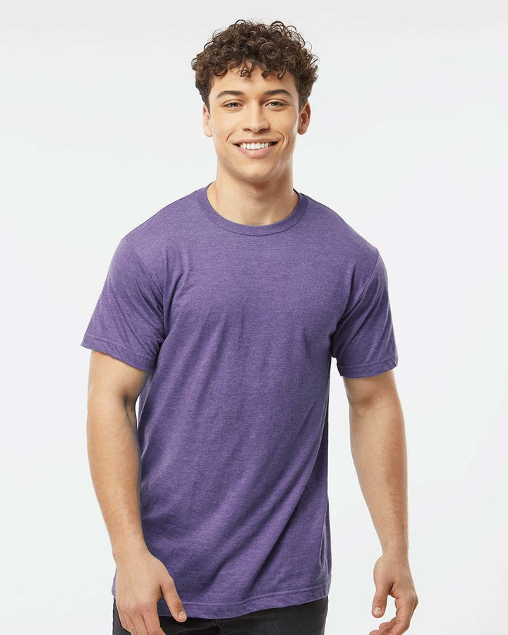 Heather Purple - Model Front 