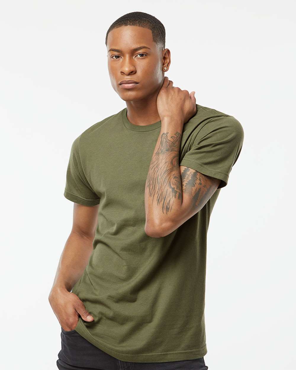 Military Green - Model Front 