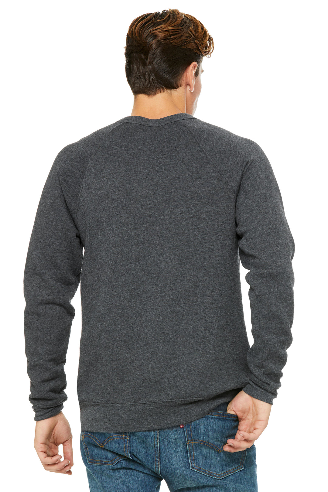 Dark Grey Heather - Back 