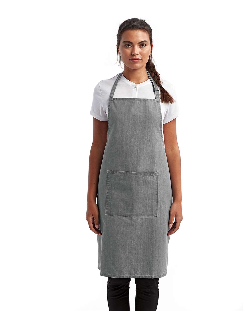 Grey Denim - Model Front 