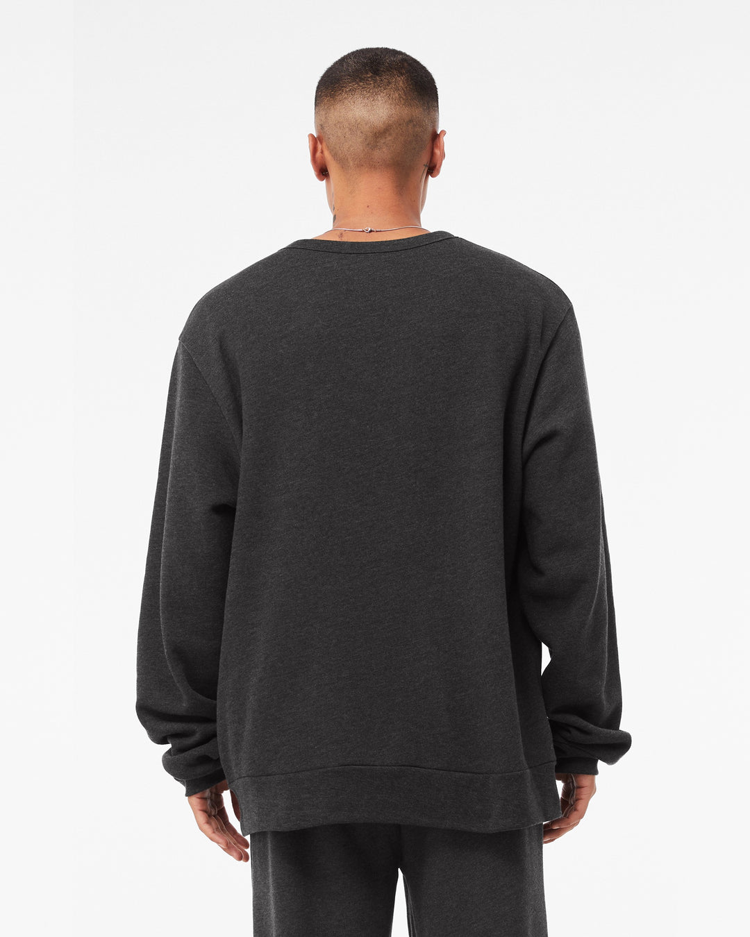 Dark Grey Heather - Back 