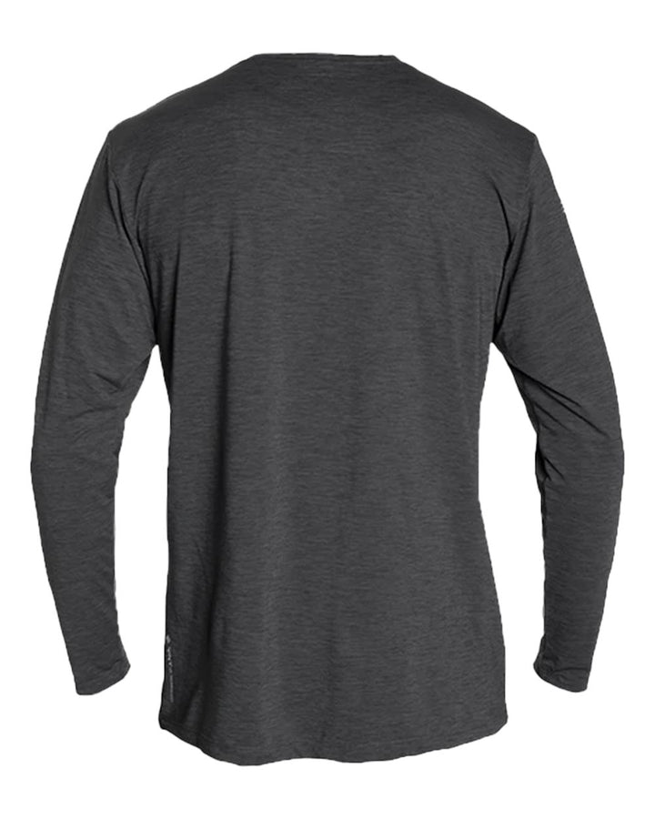 Charcoal Heathered - Back 