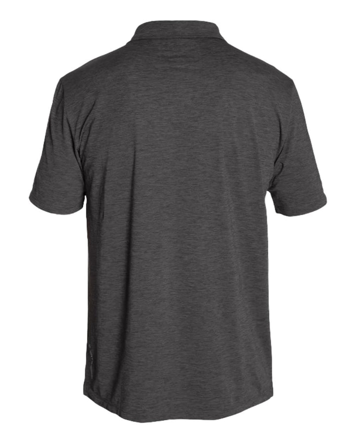 Charcoal Heathered - Back 