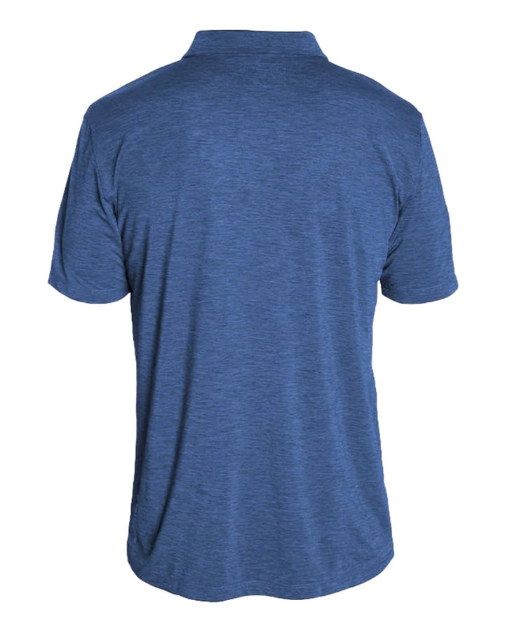 Navy Heathered - Back 
