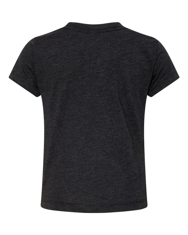 Charcoal Black Triblend - Back 
