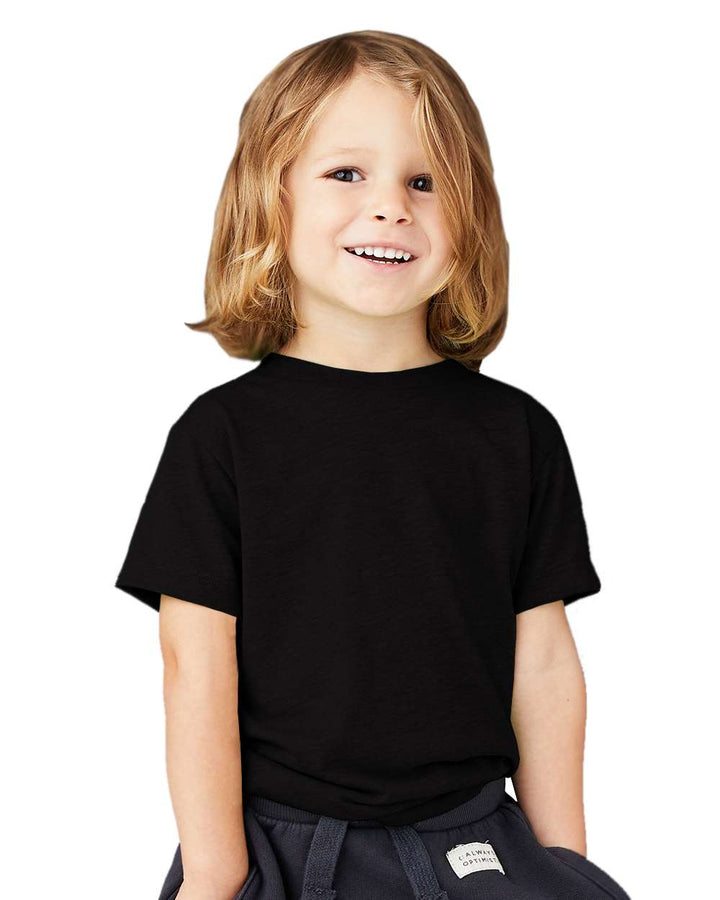 Solid Black Triblend - Model Front 