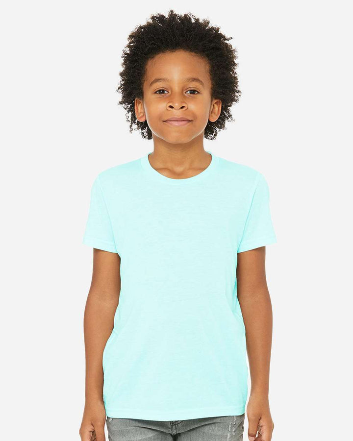 Ice Blue Triblend - Model Front 