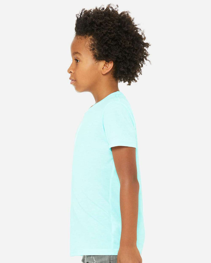 Ice Blue Triblend - Model Side 