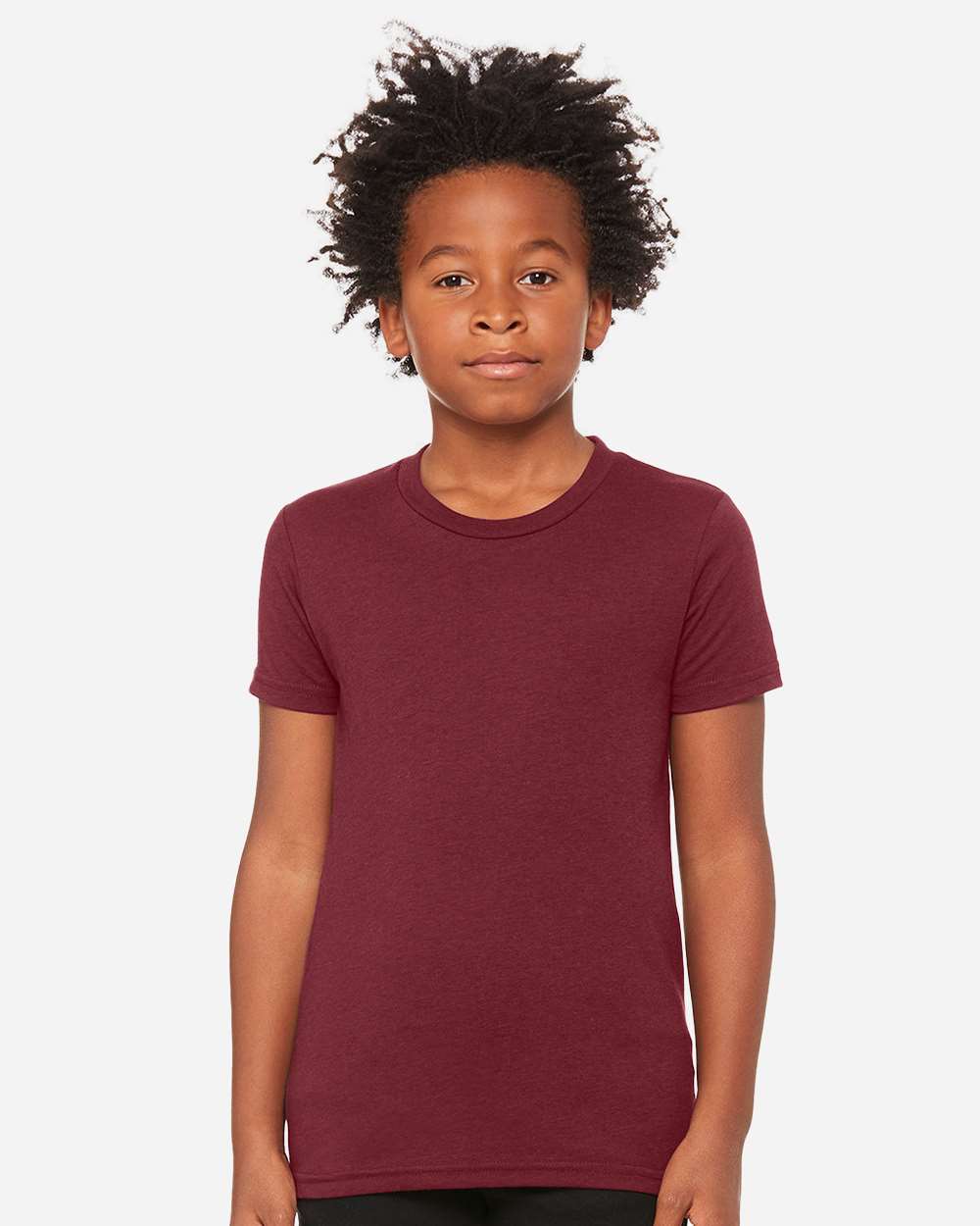 Maroon Triblend - Model Front 