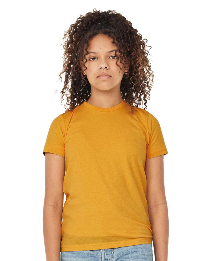Mustard Triblend - Model Front 