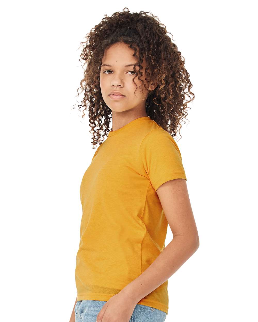 Mustard Triblend - Model Side 