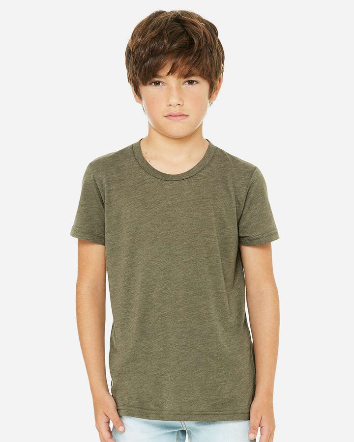 Olive Triblend - Model Front 