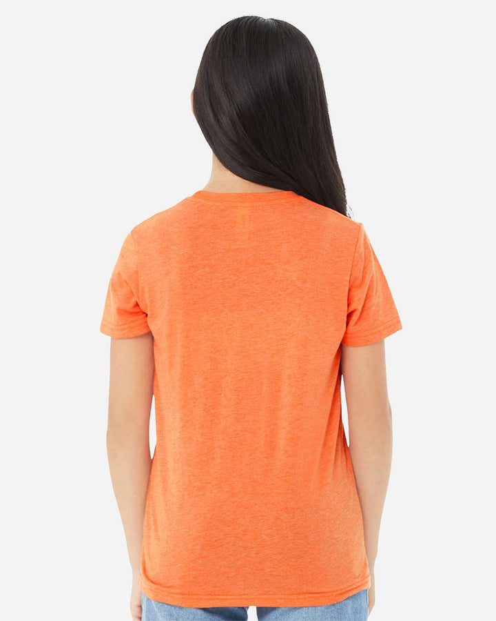 Orange Triblend - Model Back 