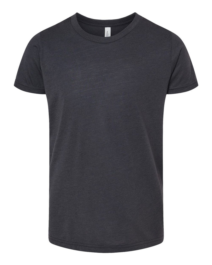 Solid Dark Grey Triblend 
