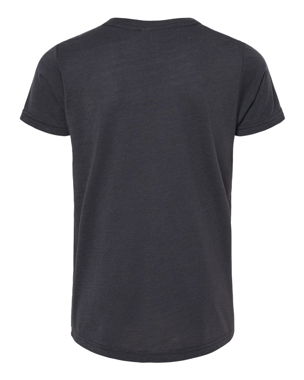 Solid Dark Grey Triblend - Back 