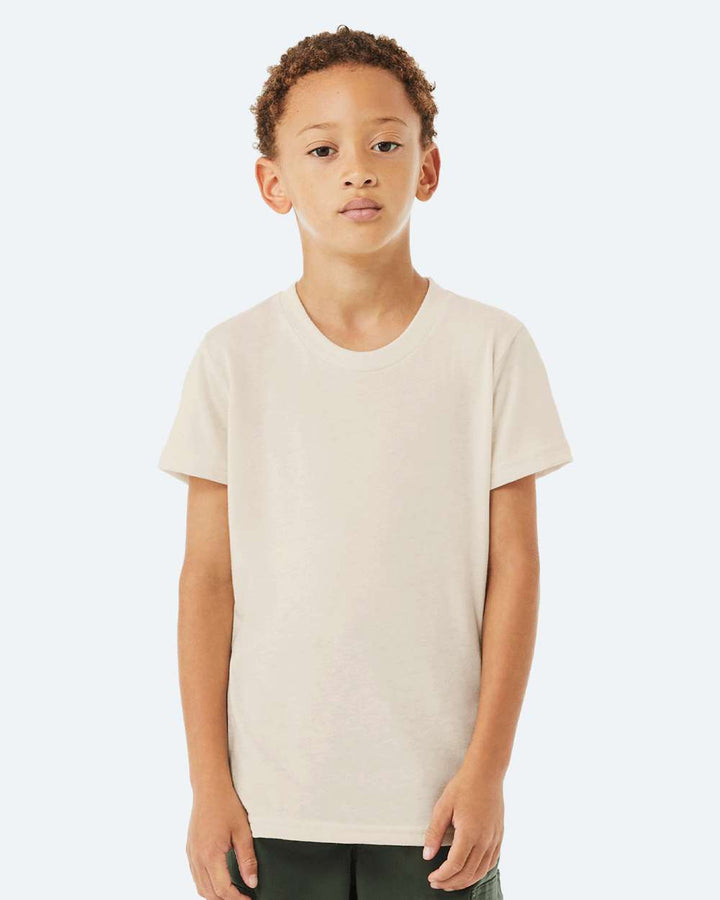 Solid Natural Triblend - Model Front 