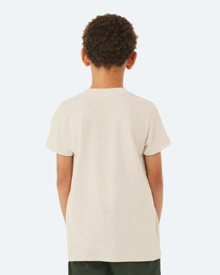 Solid Natural Triblend - Model Back 