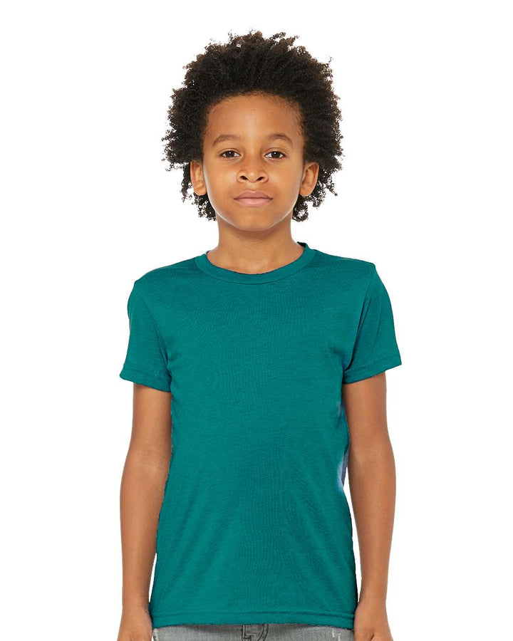 Teal Triblend - Model Front 