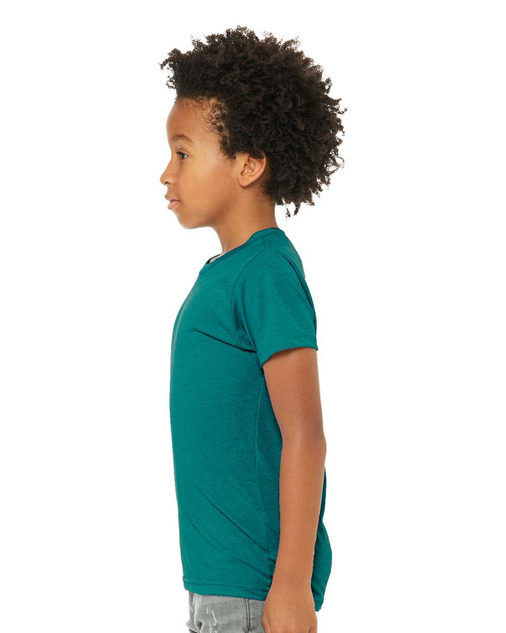 Teal Triblend - Model Side 