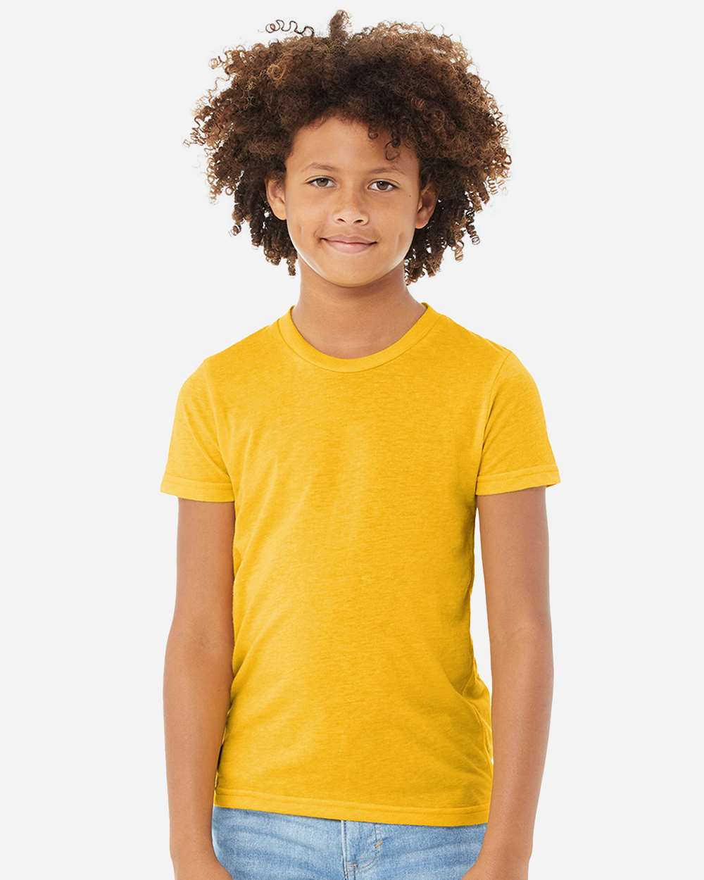 Yellow Gold Triblend - Model Front 