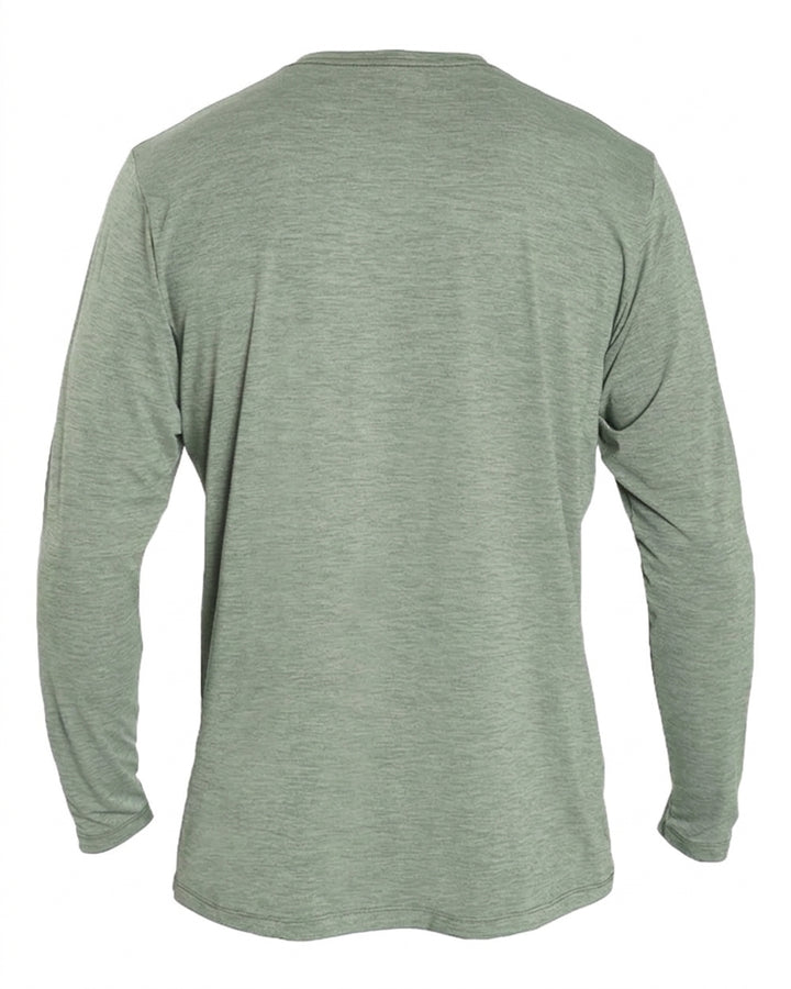 Olive Heathered - Back 