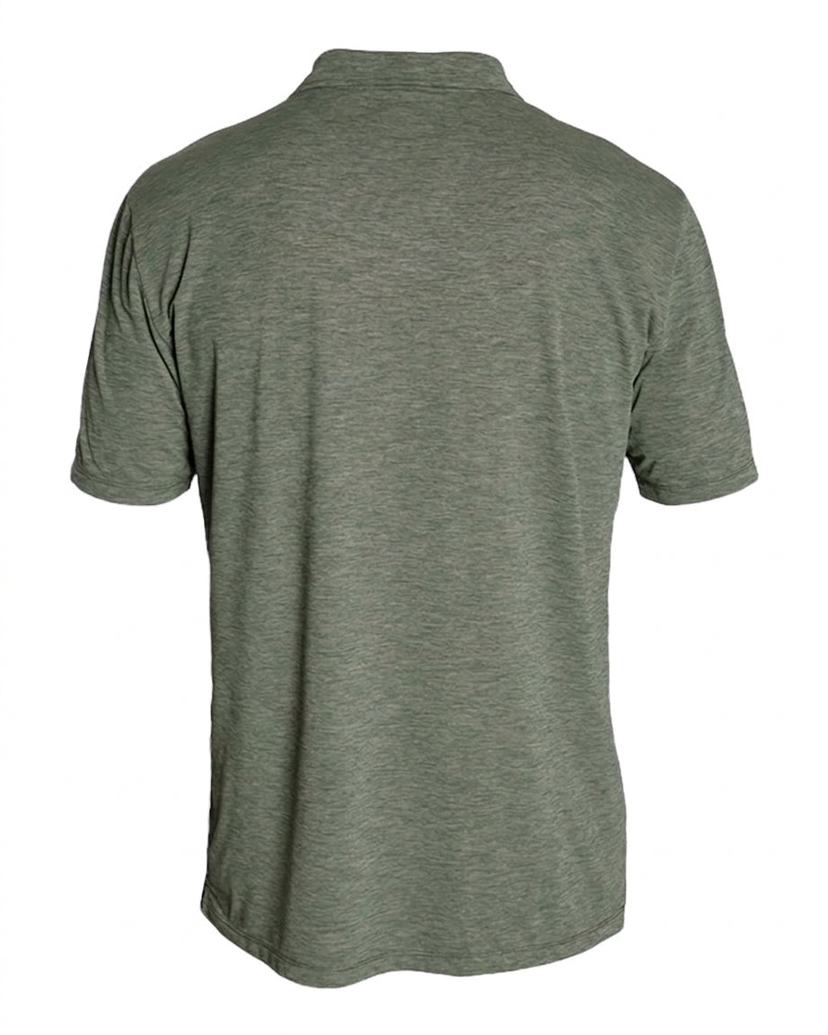 Olive Heathered - Back 