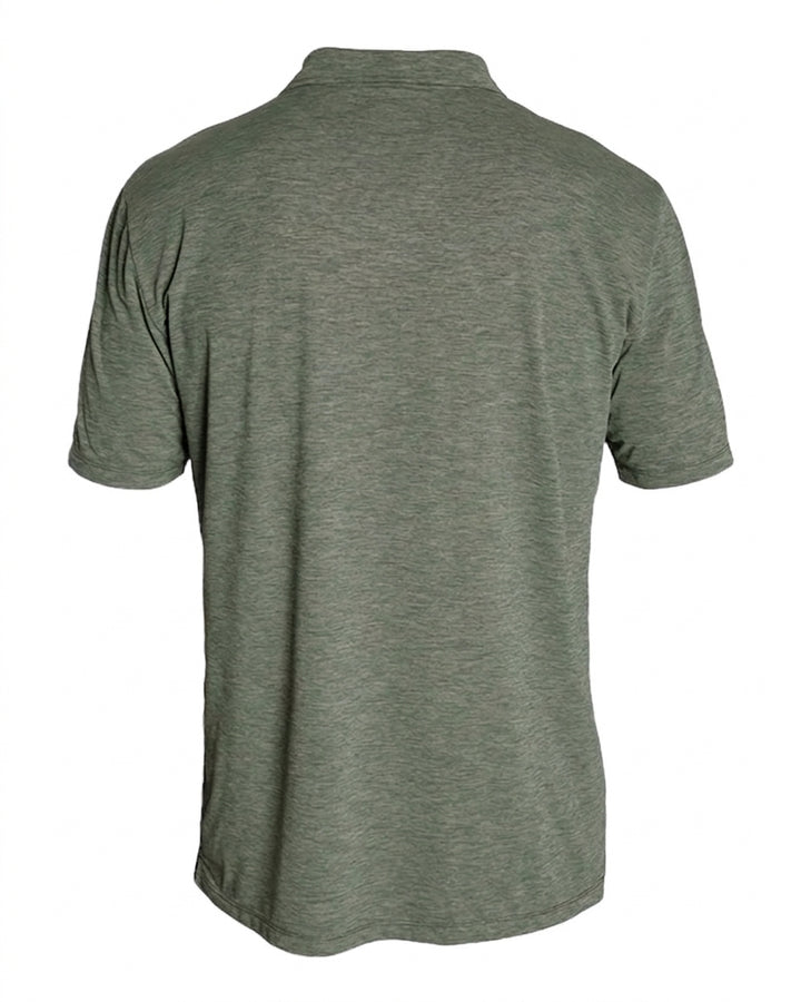 Olive Heathered - Back 