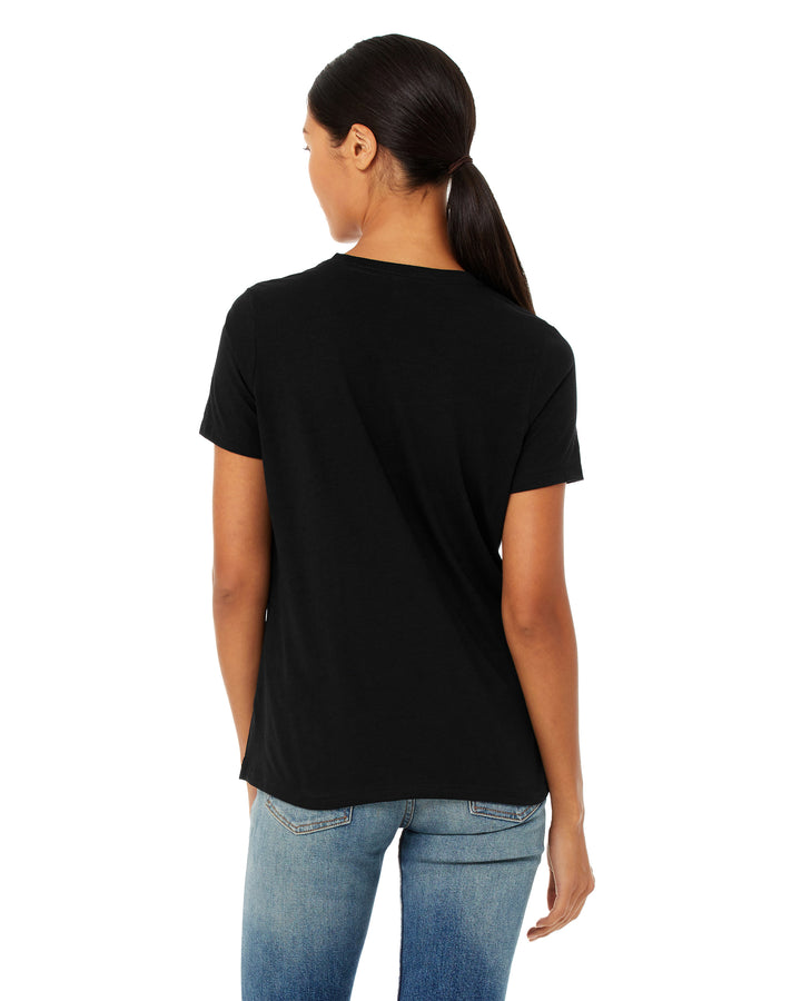 Solid Black Triblend - Back 