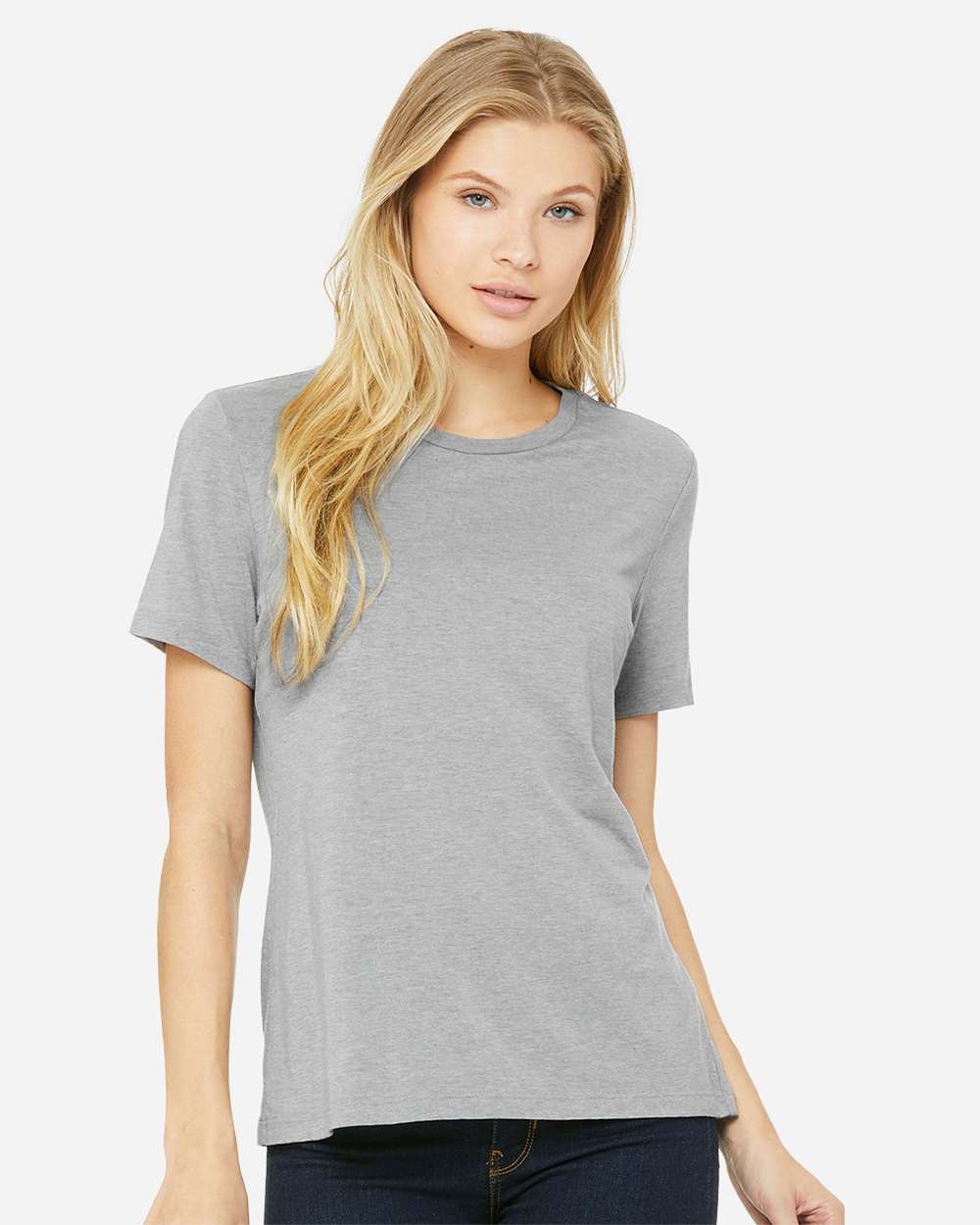 Athletic Grey Triblend - Model Front 