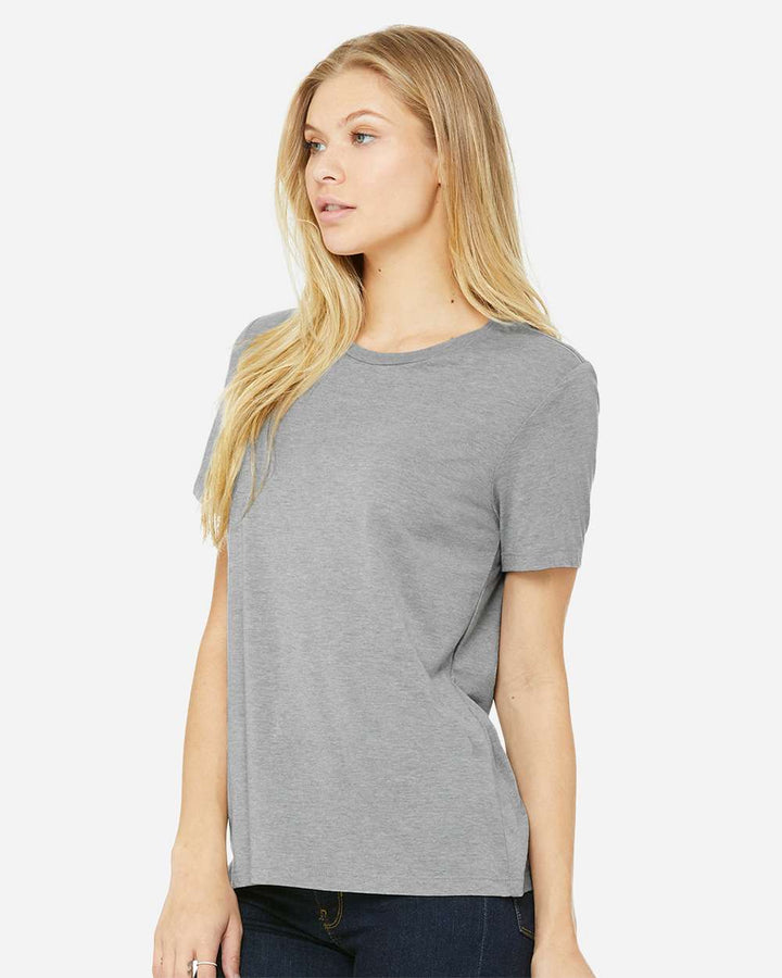 Athletic Grey Triblend - Model Side 