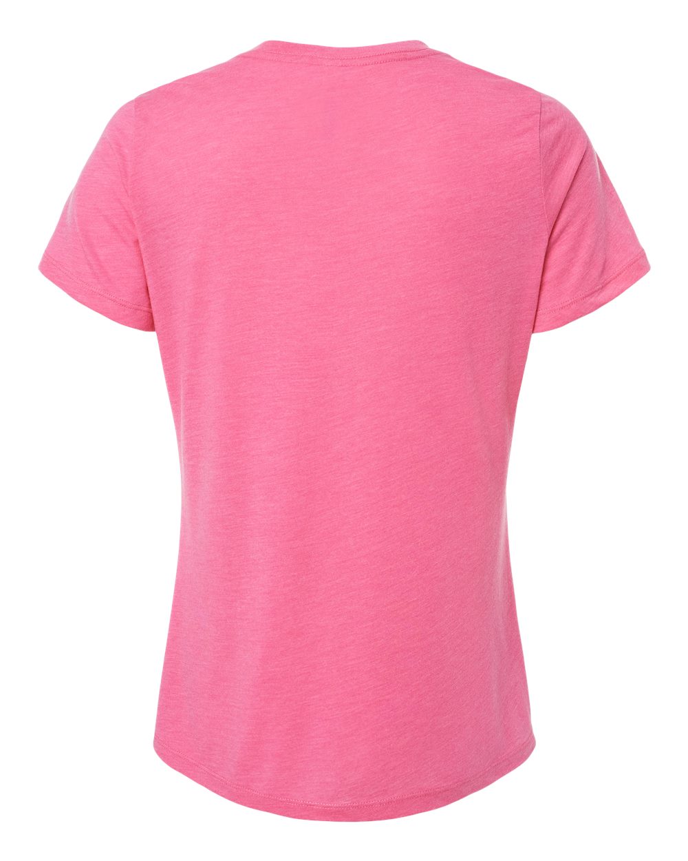 Charity Pink Triblend - Back 