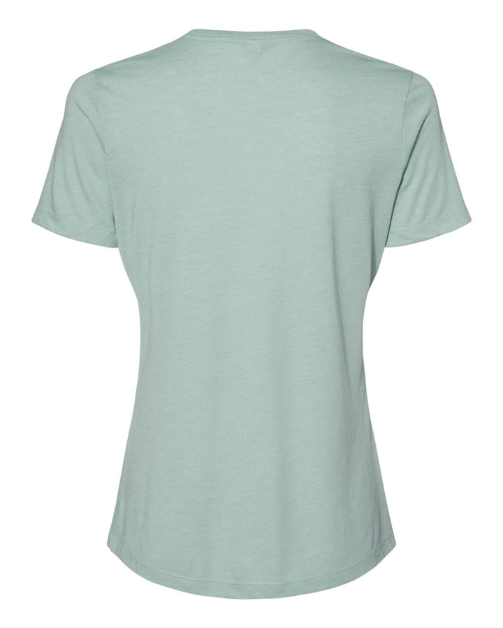 Dusty Blue Triblend - Back 