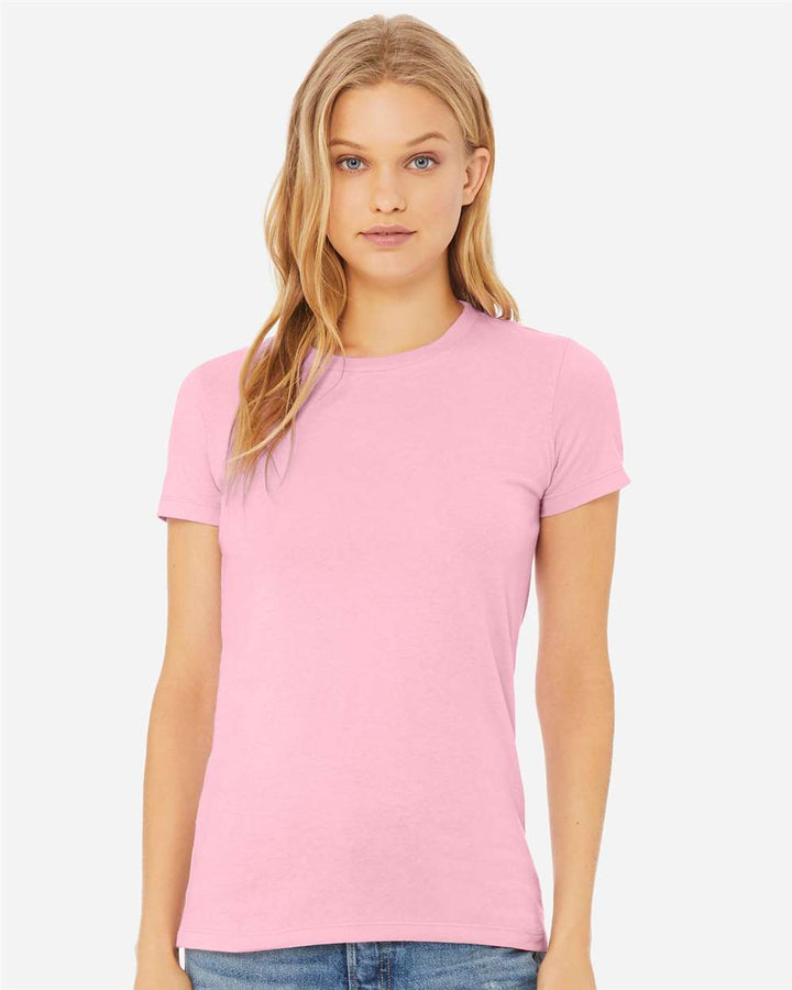 Pink Triblend - Model Front 
